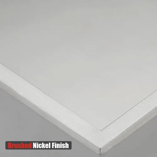 Miniatura 9 de JQK Niche de ducha sin necesidad de azulejos, estante de baño de níquel cepillado de 4 x 14 pulgadas, estante organizador de ducha empotrado
