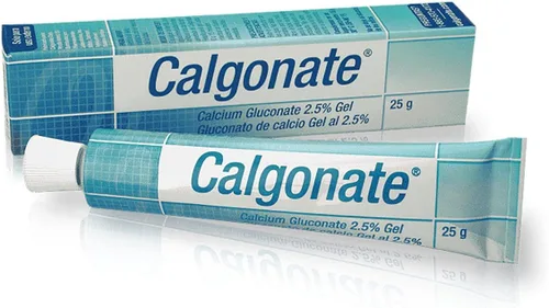 Tubo de gel neutralizante de ácido fluorhídrico con gluconato de calcio al 2,5 % - 1 paquete