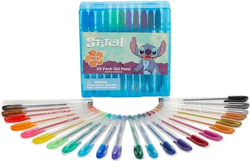 Miniatura 14 de Innovative Designs Beetlejuice - Juego de bolígrafos de gel para niños, paquete de 24 con bolígrafos de gel con purpurina, bonitos bolígrafos