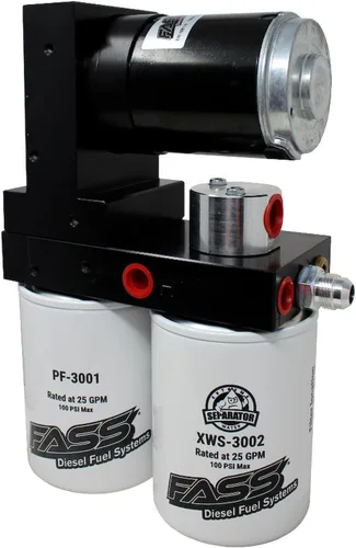 Miniatura 4 de Sistema de combustible FASS TSD07165G Titanium Signature Series 165GPH para combustible diésel se ajusta a RAM 5.9L y 6.7L Cummins 2005-2018 y 2021