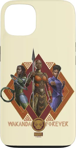 Miniatura 7 de iPhone 16 Marvel Black Panther: Wakanda Forever Hero Warrior Trio Case