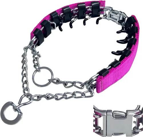 Miniatura 7 de Collar de entrenamiento para perros, collar ajustable para perros con hebilla de liberación rápida, collar sin tirones para perros pequeños