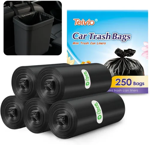 Miniatura 11 de Teivio - Bolsas de basura grandes negras de 64 a 65 galones, 13 unidades, grandes multiusos, se adaptan a contenedores de basura de 60, 62, 63, 64