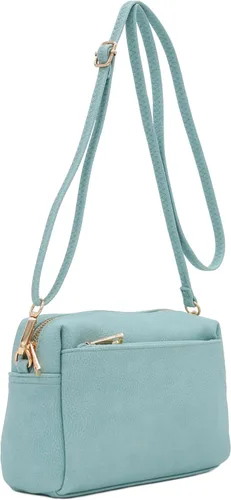 Miniatura 103 de FashionPuzzle Triple Zip Small Crossbody Bag
