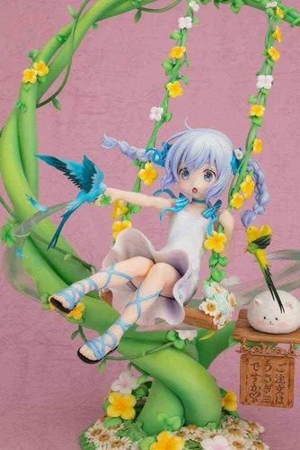 Miniatura 4 de F:Nex AUG188789 is The Order a Rabbit?: Chino Flower Swing 1: Figura de PVC a escala 7, multicolor