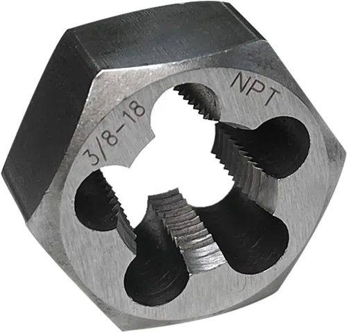 Miniatura 8 de Terraja de rosca de tubo NPT Hex Terraja de acero al carbono de rerosca 1-1/2"-11 1/2
