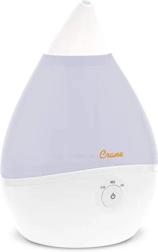 Crane Humidificador ultrasónico de neblina fría , Blanco, TV209644, 19watts, 230 volts