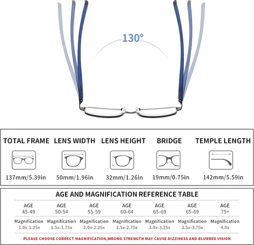 Miniatura 3 de CRGATV 3-Pack Reading Glasses for Men Blue Light Blocking Metal Full Frame Computer Readers Anti UV/Eye Strain/Glare