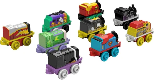 Miniatura 3 de Fisher-Price Thomas & Friends MINIS, DC Super Friends #1 (paquete de 9)