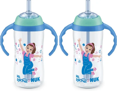 Miniatura 11 de NUK Learner Vaso con Pajita, 5 oz, Paquete de 2 - Vaso Entrenador para Niños Pequeños con Pajita Suave para Beber Fácilmente, Adecuado para Edades