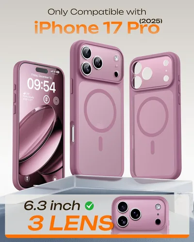 Miniatura 448 de TOCOL Funda para iPhone 11, compatible con Magsafe, protección completa de cámara, imanes integrados, protección contra caídas, funda translúcida