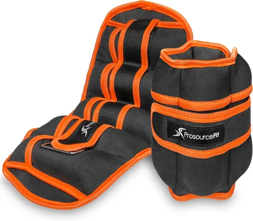 Miniatura 6 de ProsourceFit Ankle/Wrist and Arm/Leg Weights Set of 2, Adjustable Strap 1 lb-5 lb, Adjustable Weight 15 lb, 10 lb, 7 lb for Men and Women Gris Adj
