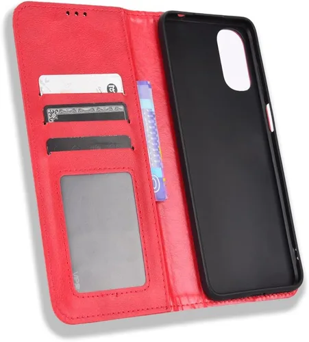 Miniatura 4 de Funda para Motorola Moto G22 Funda de piel sintética con tapa para Motorola Moto G22 XT2831-3, funda de piel sintética con tapa para Motorola Moto