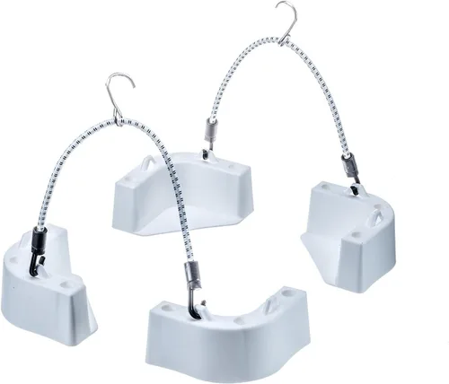 Miniatura 3 de Attwood 14137-7 Cooler Mounting Kit, 4 Corner Pieces, 2 Quick-Connect Stretch Straps, Corrosion-Resistant