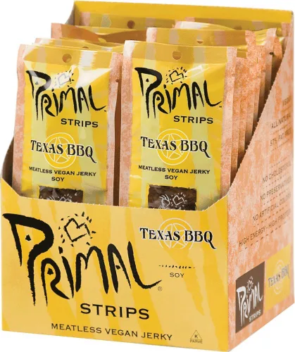 Miniatura 2 de Primal Strips - Cecina sin carne para barbacoa de soja Texas, 1 oz