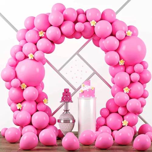 Miniatura 61 de Voircoloria - Globos azul bebé claro, paquete de 66 globos de 12 pulgadas de látex para fiestas para niños y niñas, para cumpleaños, baby shower, 16