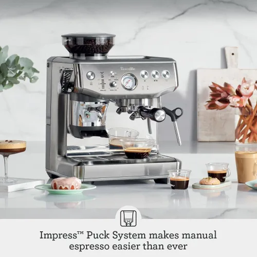 Miniatura 2 de Breville Barista Express Impress BES876BST, acero inoxidable negro