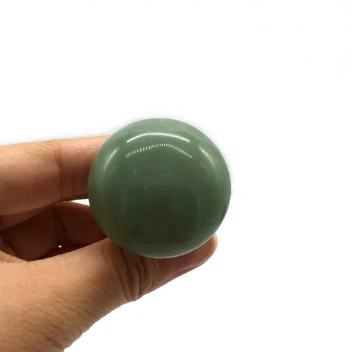 Miniatura 5 de Piedra de masaje de aventurina verde, masajeador con forma de hongo para belleza facial y corporal, piedra de raspado de guasha para spa, masaje