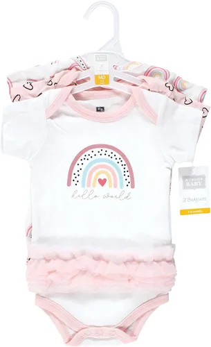 Miniatura 186 de Hudson Baby baby-girls Cotton Bodysuits 3-pack