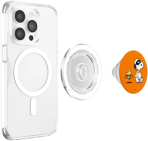 Miniatura 4 de Peanuts Snoopy Costume PopSockets MagSafe PopGrip para iPhone