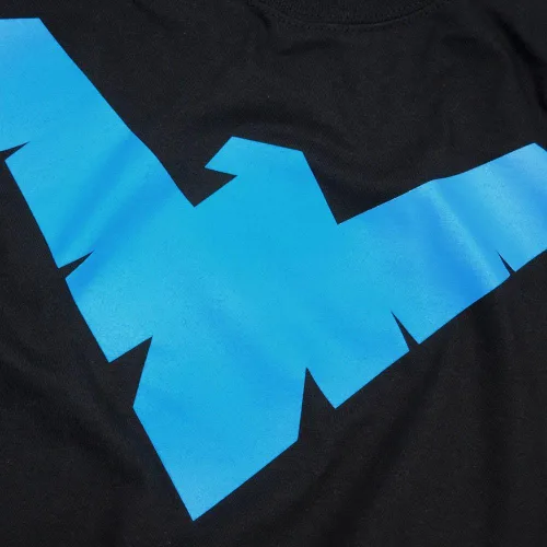 Miniatura 5 de Popfunk Sudadera clásica con capucha y calcomanías con logotipo de Nightwing