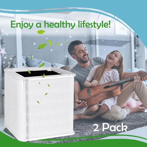 Miniatura 5 de Blue Pure 211+ - Filtro de repuesto True HEPA compatible con Blueair Blue Pure 211+ y Max Air Cleaner Purificador, paquete de 3