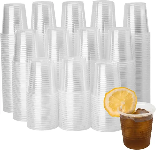 Miniatura 12 de YEEHAW Paquete de 100 vasos de plástico de baño de 3 onzas, vasos desechables para enjuague bucal, vaso pequeño de plástico de 3 onzas para bebidas