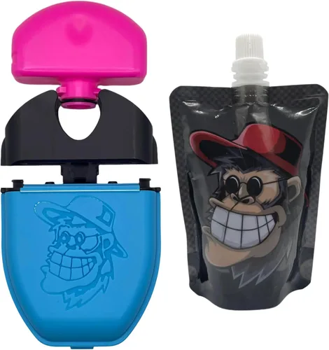 Protector bucal autolimpiante y estuche de retención con solución de limpieza, almacenamiento para protectores nocturnos, alineadores, protectores