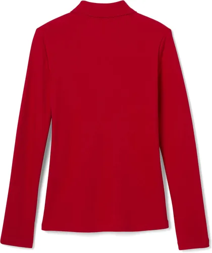 Miniatura 2 de French Toast Girls' Uniform Long Sleeve Polo with Picot Collar (Standard & Plus)