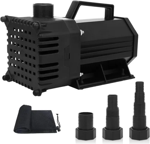 La charca de BARST 1700GPH bombea la alta elevación al aire libre sumergible eficiente de energía | 160 W, 6500 L/H, con cable de alimentación de 25