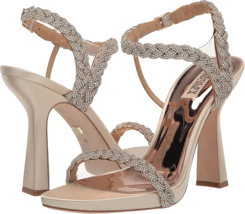 Miniatura 7 de Badgley Mischka Sandalia de tacón de hinojo para mujer