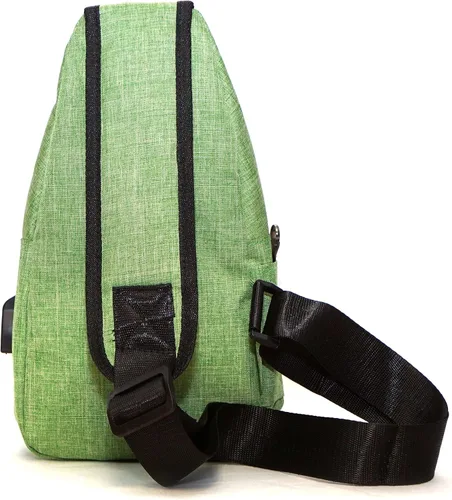 Miniatura 92 de Nupouch Mochila cruzada antirrobo, carga USB, mochila ligera para viajes, senderismo, todos los días