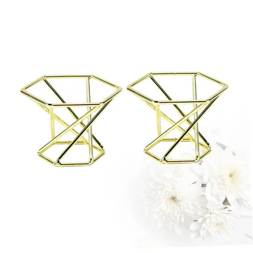 Miniatura 5 de SOLUSTRE Soporte elegante para esponja de maquillaje, 2 unidades, de acero inoxidable, diseño elegante para secado rápido, fácil acceso, para Dorado