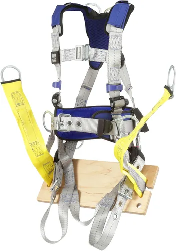 Miniatura 4 de DBI-Sala ExoFit X100 Comfort Construction - Arnés de seguridad para escalada/posicionamiento/suspensión de petróleo y gas, protección contra caídas