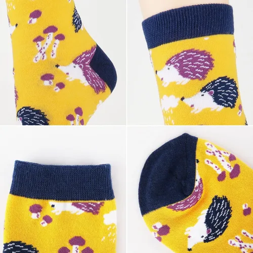 Miniatura 3 de Jeasona Calcetines divertidos para mujer lindos animales divertidos y divertidos regalos de algodón