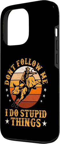 Miniatura 23 de Carcasa vintage para iPhone XS Max Don't Follow Me I Do Stupid Things
