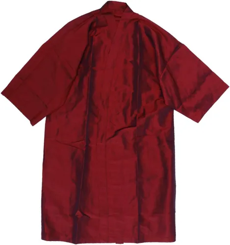 FOMIYES Bata roja para peluquería para cliente, peluquería y peluquería, bata para mujer, bata de peluquería, delantal de corte de pelo tipo kimono