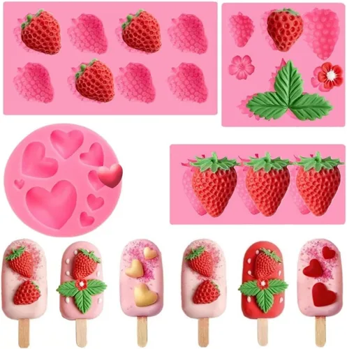 Miniatura 6 de Mini lazos de silicona para fondant, molde de lazo, moldes de chocolate para pastel de dulces, moldes para decoración de pasteles, postres