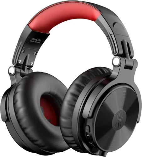 Miniatura 11 de OneOdio - Auriculares Bluetooth de diadema, 110 horas de sonido estéreo inalámbrico/con cable, auriculares plegables con graves profundos
