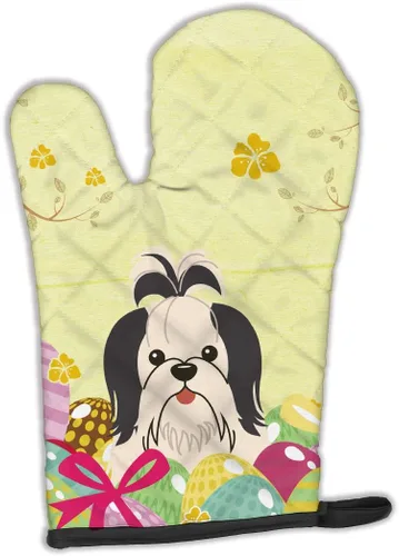 Miniatura 274 de Caroline's Treasures BB2732OVMT Dog House Collection Border Collie - Guante de horno grueso resistente al calor para sartenes calientes y horno