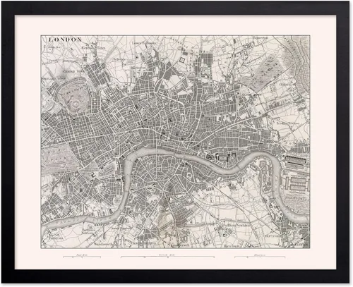 Miniatura 47 de Monem Art Mapa Monumental Vintage de Florencia Impresión - Póster de Viaje Retro - Arte de Italia - Gran Regalo para Hombres, Mujeres, Amantes