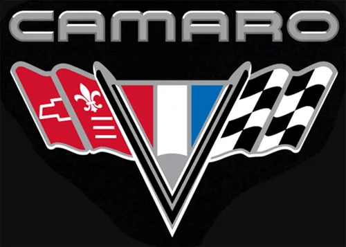 Miniatura 3 de JH DESIGN GROUP Sudadera con capucha Chevy Camaro con emblema de bandera en V para hombre