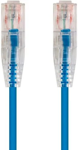 Miniatura 32 de Monoprice - Cable de conexión Ethernet Cat6 14 pies, gris, nivel de componente, UTP 28AWG 550 MHz, cable de cobre desnudo puro, sin enganches, RJ45
