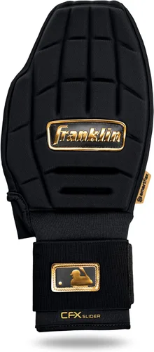 Franklin Sports MLB Guante deslizante de béisbol y sóftbol - CFX PRT Guantes de baserunning deslizantes protectores para adultos y jóvenes - Guante
