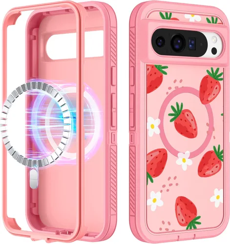 Miniatura 160 de Funda para Moto G 5G 2024 – Compatible con MagSafe para mujeres y niñas, bonita funda protectora magnética para teléfono, diseño femenino Kawaii