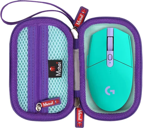 Miniatura 11 de Mchoi Funda rígida para Logitech G305, solo funda (todo azul)