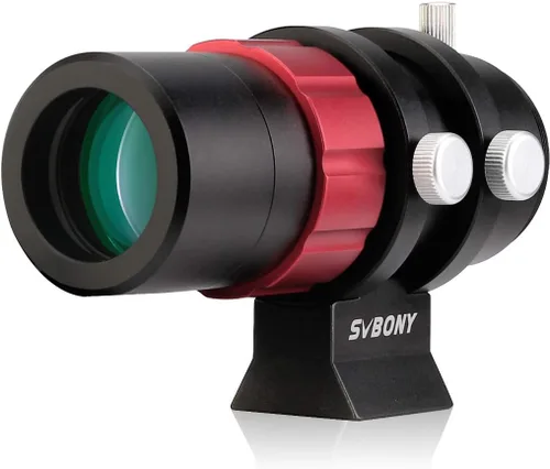 SVBONY SV165 Mini alcance guía 1.181 in F4 buscador y guía alcance para SV305C Pro, compatible con telescopio de astronomía y cámaras de guía