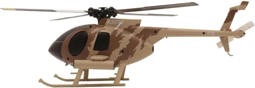 Miniatura 5 de Helidirect RC ERA C184-S MD500 Helicóptero RC de tamaño 100 4CH, giroscopio RTF de 6 ejes con sensor óptico y transmisor mejorado, helicóptero