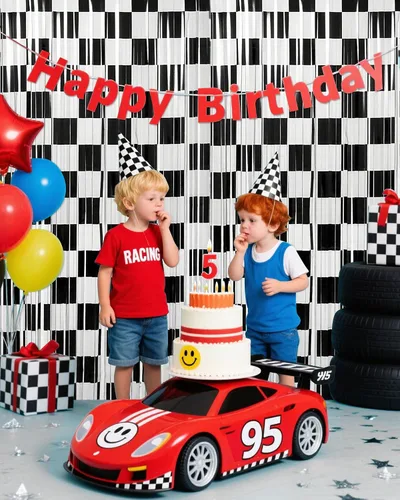 Miniatura 4 de Calmi Cortinas de flecos de aluminio de carreras para decoración de fiesta de cumpleaños, paquete de 3 cortinas de flecos de aluminio blanco y negro