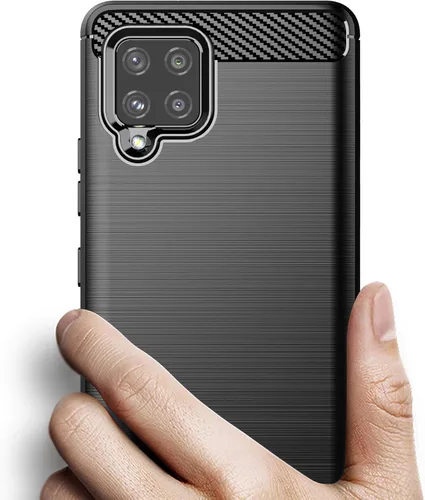 Miniatura 3 de Osophter Para Galaxy A42 5G Case Samsung M42 5G Caso Absorción de Golpes Flexible TPU Caucho Protector Teléfono Celular Cubierta para Samsung Galaxy